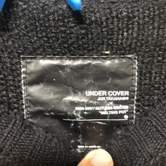 under coverアンダーカバー　ニット　生地きりかえしの画像