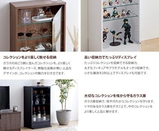 F1063【新品未開封】レーゲン　コレクションケース　ガラスケース　ショーケース