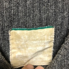 under coverアンダーカバー　ニット　※クリーニング必須の画像