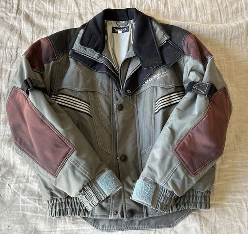 YAMAHA RUGEN AUTOBAHN 54゜ウインター防風　防寒ジャケット　オートバイ　Mサイズ・2重ファスナー