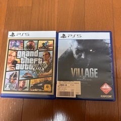プレステ5とグラセフ！バイオハザード！の画像