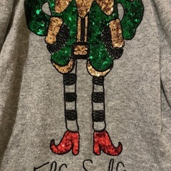 【H&M】クリスマスニットの画像