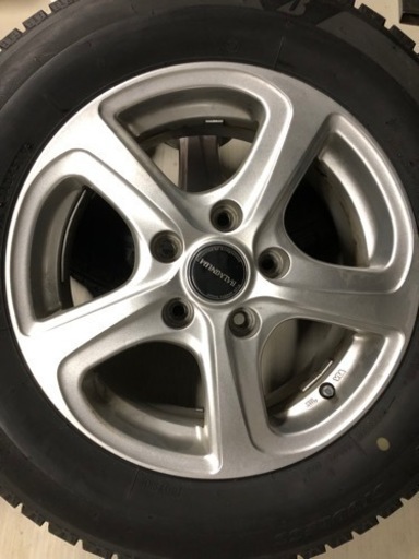 スタッドレス　4本セット　タイヤホイール込　195/65R15