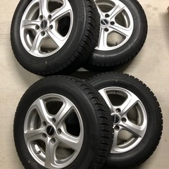 スタッドレス　4本セット　タイヤホイール込　195/65R15