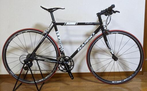 BASSOバッソ LESMOレスモ 700C クロモリ2X9S 510mmクロス BASSOバッソ LESMOレスモ 700C クロモリ2X9S 510mmクロス BASSO