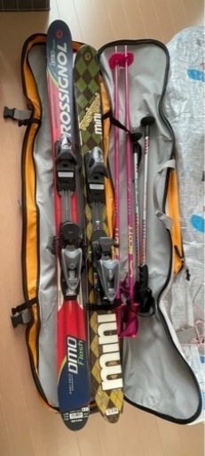 ショートスキー　ROSSIGNOL　2セット