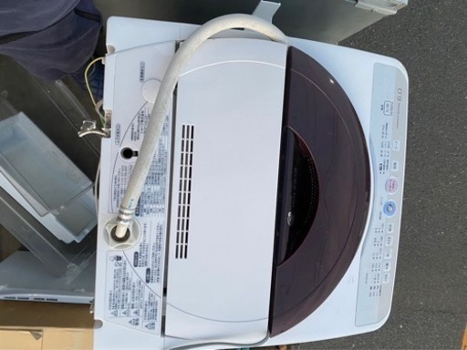 洗濯機6キロ　注意事項確認してください。