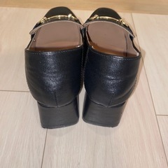 未使用！ローファー　パンプス　ヒールの画像