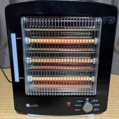 遠赤外線電気ストーブ スチーム機能付　ユーイング US-QS900F 