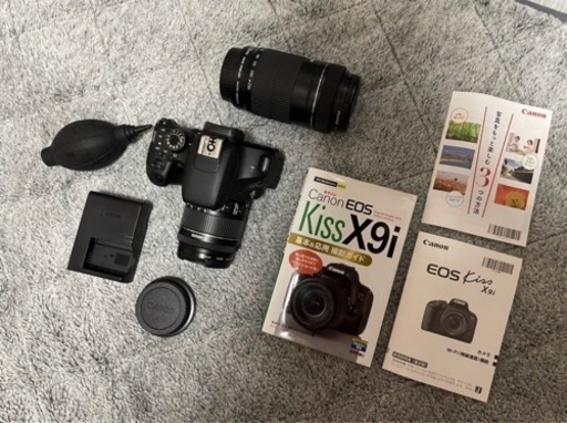 CANON 一眼レフカメラ　EOS kiss X9i ダブルズーム