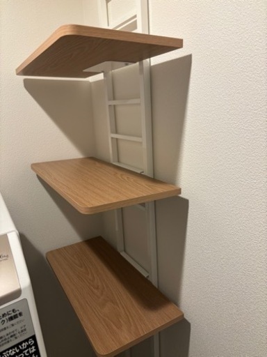 ニトリ つっぱり洗濯機ラック