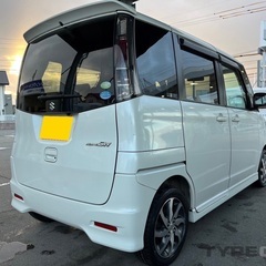 低走行7万キロ台！月々1万円〜分割払い可‼️車検2年付き！【名義変更代込み】大人気☆スズキ パレットSW XS☆ナビ付き♪TV/DVD視聴可☆ETC付き♪電動スライドドア付き☆バックカメラ付き☆ドラレコ付きのフル装備☆純正アルミ☆そのまま乗って帰れます‼️ の画像