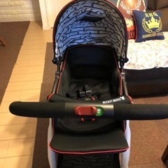 【取引中】ベビーカー　ミッキーマウスの画像