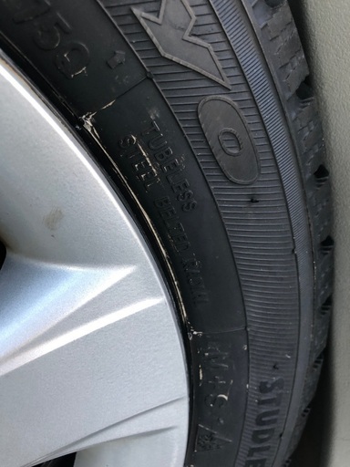 スタッドレスタイヤ TOYO 155/65R14