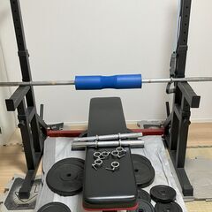 ベンチプレス台　セーフティ　バーベル　ダンベル　