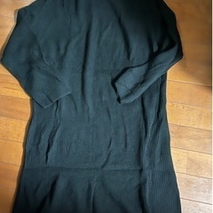 RADIATE☆タートルネックリブニットロングワンピース