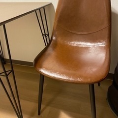 【値下げ】テーブル、椅子2脚セットの画像