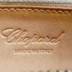 chopard ショパール　長財布　レザー　ブラウンの画像