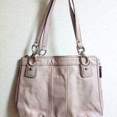 COACH コーチ 本革　バッグの画像