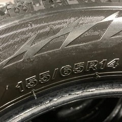 引渡し決定ｽﾀｯﾄﾞﾚｽﾀｲﾔ155/65R14値下げの画像