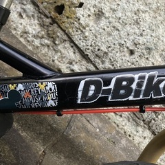 D-Bike+LBS ミッキーマウス　子ども自転車の画像
