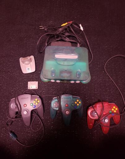 NINTENDO64(クリアブルー)
