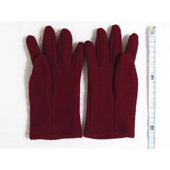 ■赤色系手袋の画像