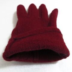 ■赤色系手袋の画像