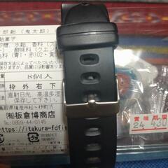 文字が大きく見やすい【ソーラーパワー】太陽光充電　腕時計の画像