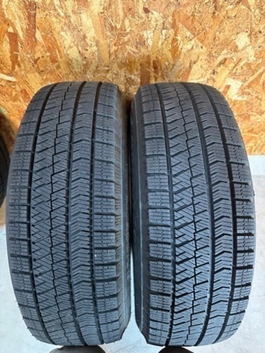 ブリヂストン　BLIZZAK VRX2 195/65R15 91Q 室内保管　使用期間2ヶ月　バリ山　プリウス50