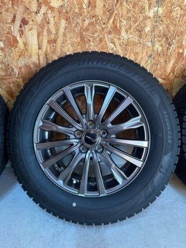 ブリヂストン　BLIZZAK VRX2 195/65R15 91Q 室内保管　使用期間2ヶ月　バリ山　プリウス50