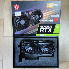 【美品・在庫放出】RTX3060ti MSI GAMING X