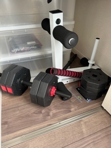 wild fit gym 筋トレ　ダンベル　セット