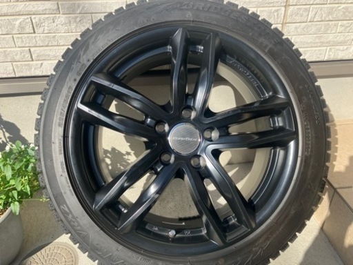 VW アルミ付きスタッドレスタイヤ 225/45/17 BSブリザックVRX2 2020年製 VW アルミ付きスタッドレスタイヤ 225/45/17 BSブリザックVRX2 2020年製