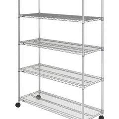 【受付終了】美品　スチールラック　４段の画像