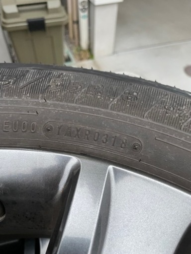 デリカD5 シャモニー 純正18インチホイール 4本セット 225/55R/18