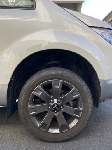 デリカD5 シャモニー 純正18インチホイール 4本セット 225/55R/18