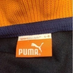 超美品　希少XL PUMAオレンジジャージの画像