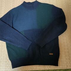 シンプルライフとゴールデンベアのセーターセット　Mサイズ　ネイビ...