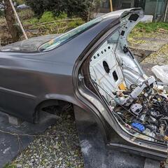 JZX100 1JZ-GTE ルラーンG クレスタ 後期 リア周り一式 クォーター バックパネル ガラス、トランク付き  直接引き取り限定