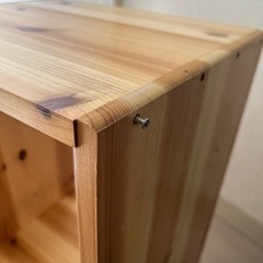 【決定】木製　棚の画像