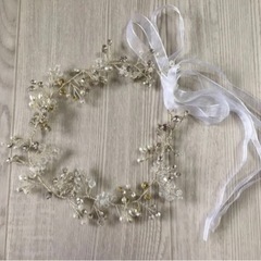 小枝 wedding ヘッドドレス