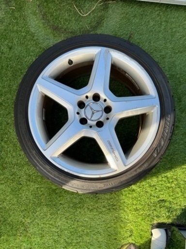 メルセデス・ベンツE350 AMG ホイール 2021年4本ダンロップ