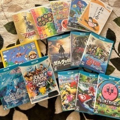 WiiU＋WiiFit＋ソフト(ゼルダの伝説等)の画像