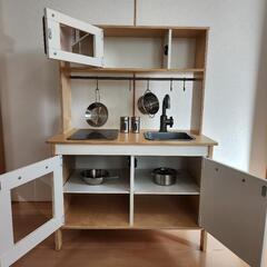 IKEAのキッズキッチンと小物セットで(購入者確定)の画像