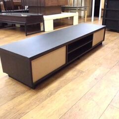 テレビボード TVボード ローボード 幅150×奥行39×高さ28.5cm 木目  TV台 テレビ台 収納 収納家具 札幌市 厚別区の画像
