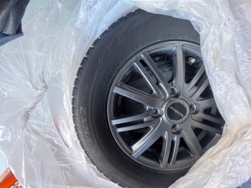 スタッドレスタイヤ　ブリヂストン バルミナ 165/80R13　軽自動車