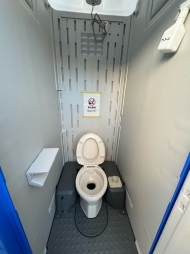 仮設トイレ洋式 中古美品