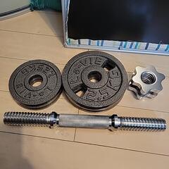 La-VIE(ラ・ヴィ) パワーダンベル 10kgセット ウエイト2.5kg x2 1.25kg x2(可変従量式)の画像