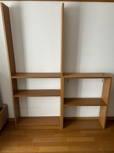 棚、全身鏡、レンジ台まとめてお譲りします！(棚は分解済の写真です)